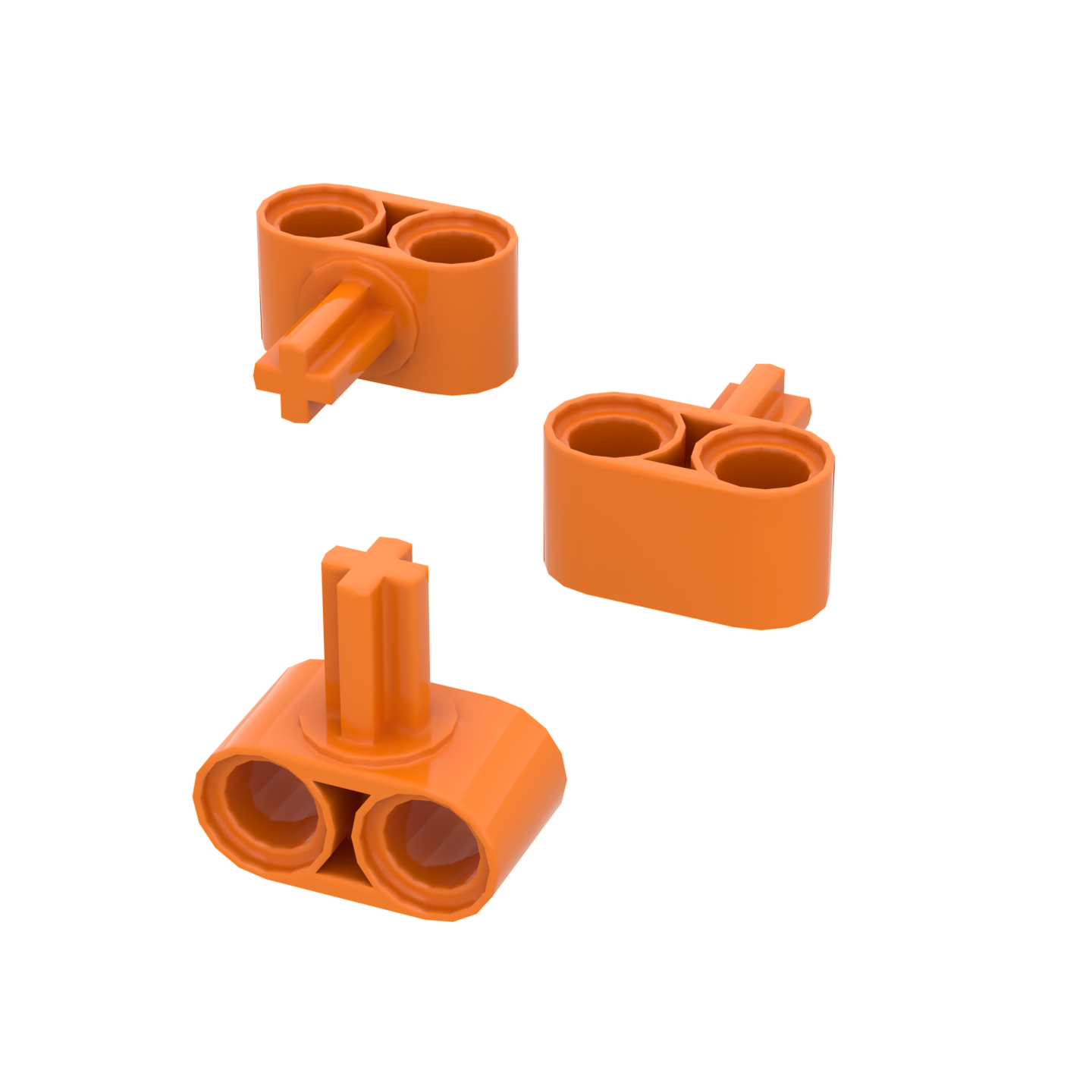 Tech Accessories Kit - 10個のビルディングブロック 7244 1x2 ホールウォール 1Lアクスル付き テックセットルースパーツ