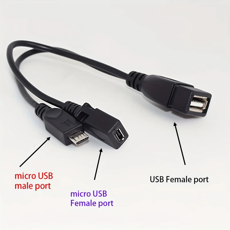 2-in-1 OTG USB to Micro USB スプ - Tech Accessories Store のレビューと価格