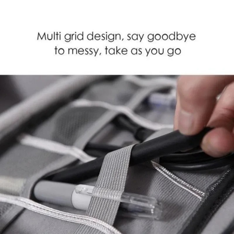 電子機器オーガナイザー トラベルケース 防水ケーブルオーガナ - Tech Accessories Travel Case のレビューと価格