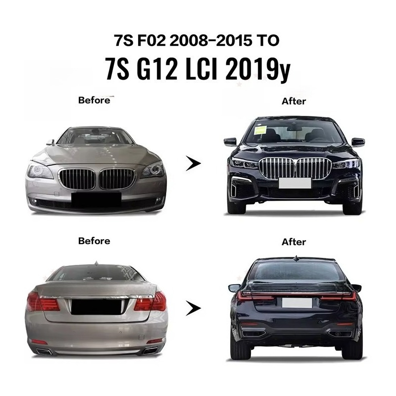 F01 F02旧型から新型G12 Mtボディキットへ、F01 - M Tech Accessories のレビューと価格